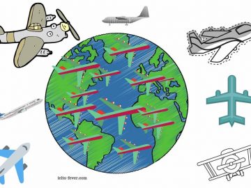 The world has seen an enormous increase in flight for travel