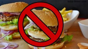 An increasing number of people eat fast food regularly, it causes a lot of health issues. Some people think the only solution is to ban it completely