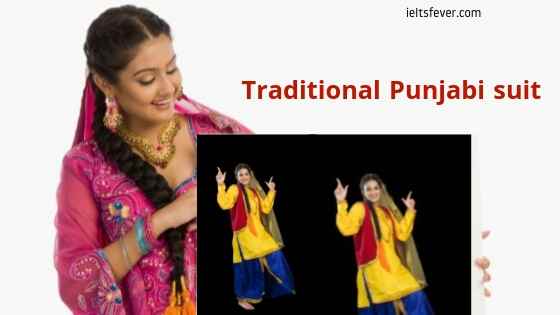 traditional Punjabi suit