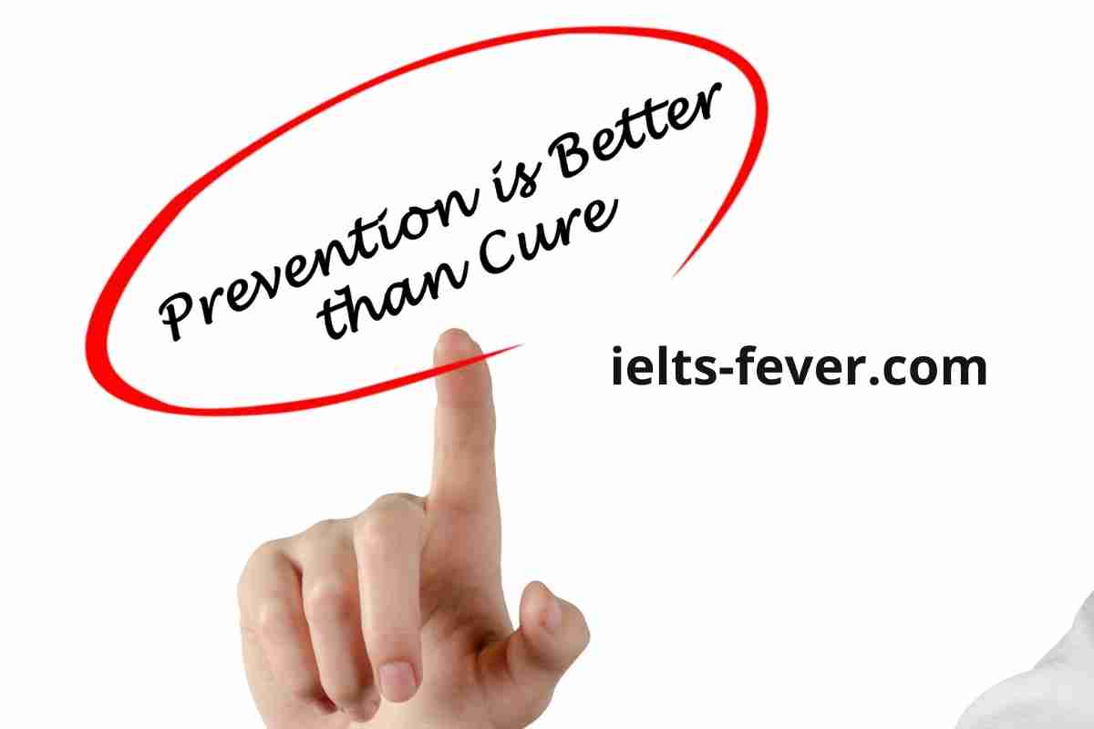 “Prevention is better than cure.” Out of a country’s health budget (4)