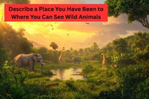 Describe a Place You Have Been to Where You Can See Wild Animals